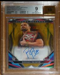 Roman Reigns [Gold] #A-BD Wrestling Cards 2020 Topps WWE Finest Autographs Prices