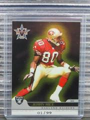 Jerry Rice [Gold] Football Cards 2001 Pacific Vanguard Prices