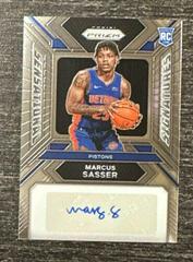 Marcus Sasser #21 Basketball Cards 2023 Panini Prizm Sensational Signature Prices