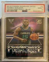 Kemba Walker [Blue] Basketball Cards 2018 Panini Donruss Optic Franchise Features Prices