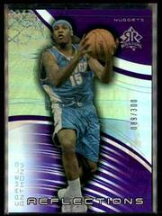 Carmelo Anthony [Amethyst] #17 Basketball Cards 2003 Upper Deck Triple Dimensions Reflections Prices