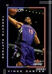 Vince Carter Basketball Cards 2001 Fleer Genuine Prices
