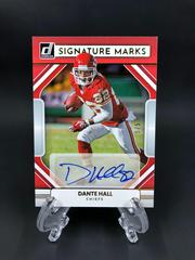 Dante Hall [Red] #SM-DH Football Cards 2022 Panini Donruss Signature Marks Prices