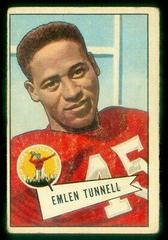Emlen Tunnell Football Cards 1952 Bowman Large Prices