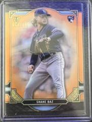 Shane Baz [Amber] #14 Baseball Cards 2022 Topps Triple Threads Prices