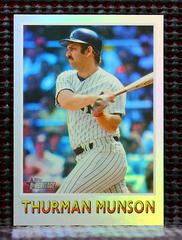 Thurman Munson [Platinum Foil] #75BS-5 Baseball Cards 2024 Topps Heritage Baseball Sensation Prices