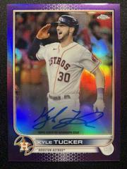 Kyle Tucker [Purple] #CVA-KT Baseball Cards 2022 Topps Chrome Veteran Autographs Prices