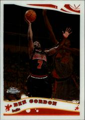 Ben Gordon #4 Basketball Cards 2005 Topps Chrome Prices