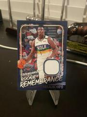 Zion Williamson Basketball Cards 2022 Panini Hoops Rookie Remembrance Prices