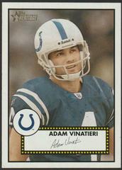 Adam Vinatieri #402 Football Cards 2006 Topps Heritage Prices