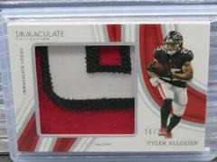 Tyler Allgeier #36 Football Cards 2023 Panini Immaculate Patch Prices