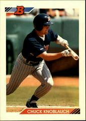 Chuck Knoblauch #24 Baseball Cards 1992 Bowman Prices