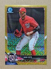Juan Soto [Gold Refractor] #BCP-52 Baseball Cards 2018 Bowman Chrome Prospects Prices