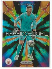 Dean Henderson [Orange] #10 Soccer Cards 2022 Panini Prizm Premier League Kaleidoscopic Prices