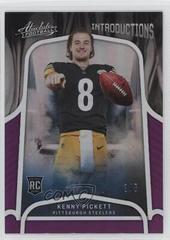 Kenny Pickett [Spectrum Purple] Football Cards 2022 Panini Absolute Introductions Prices