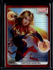Captain Marvel [Red Prism] #15 Marvel 2023 Upper Deck Platinum Prices