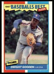 Dwight Gooden Baseball Cards 1987 Fleer Baseball's Best Prices