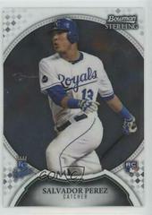 Salvador Perez [Rookie] #3 Baseball Cards 2011 Bowman Sterling Prices