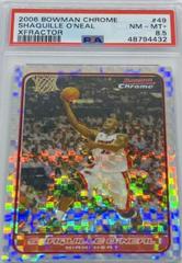 Shaquille O'Neal [Xfractor] #49 Basketball Cards 2006 Bowman Chrome Prices