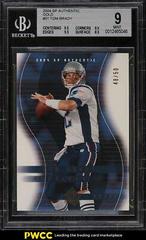 Tom Brady [Gold] #51 Football Cards 2004 SP Authentic Prices