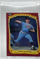 Bert Blyleven #6 Baseball Cards 1986 Fleer Star Stickers Prices