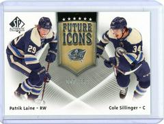 Patrik Laine, Cole Sillinger Hockey Cards 2021 SP Authentic Future Icons Prices