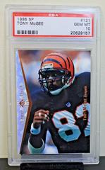 Tony McGee #121 Football Cards 1995 SP Prices