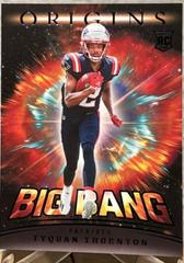 Tyquan Thornton #BB-41 Football Cards 2022 Panini Origins Big Bang Prices