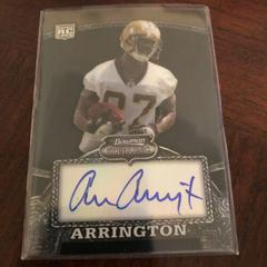 Adrian Arrington [Autograph Black Refractor] #135 Football Cards 2008 Bowman Sterling Prices
