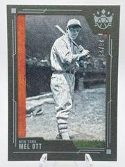 Mel Ott [Green Frame] Baseball Cards 2022 Panini Diamond Kings Prices