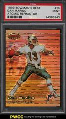 Dan Marino [Atomic Refractor] #25 Football Cards 1999 Bowman's Best Prices