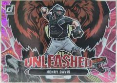 Henry Davis [Pink Fireworks] #U2 Baseball Cards 2023 Panini Donruss Unleashed Prices