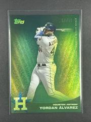 Yordan Alvarez [Green Glitter] Baseball Cards 2022 Topps X Steve Aoki Prices
