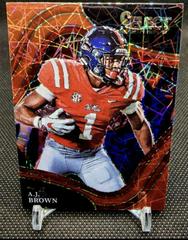A. J. Brown [Red Lazer] #157 Football Cards 2022 Panini Select Draft Picks Prices