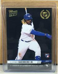 Vladimir Guerrero Jr. #MOY-18 Baseball Cards 2019 Topps Now Moment of the Year Prices