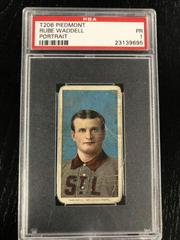 Rube Waddell [Portrait] #NNO Baseball Cards 1909 T206 Piedmont 150 Prices