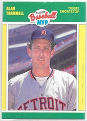 Alan Trammell Baseball Cards 1989 Fleer MVP Prices