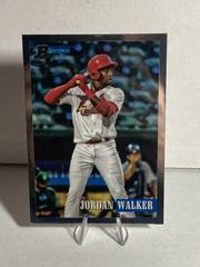 Jordan Walker [Chrome Prospect] #153 Baseball Cards 2021 Bowman Heritage Prices
