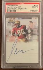 Javon Walker [Certified Autograph] #124 Football Cards 2002 Topps Finest Prices