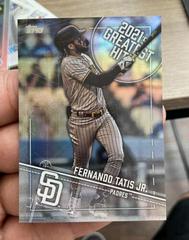 Fernando Tatis Jr. [Black] #21GH-17 Baseball Cards 2022 Topps 2021’s Greatest Hits Prices