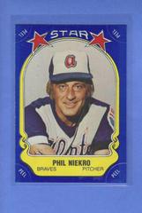 Phil Niekro Baseball Cards 1981 Fleer Star Stickers Prices