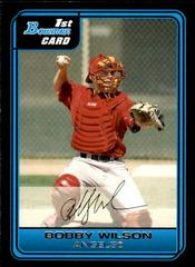 Bobby Wilson #B6 Baseball Cards 2006 Bowman Prospects Prices