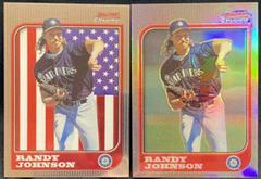 Randy Johnson [Refractor] #55 Baseball Cards 1997 Bowman Chrome International Prices