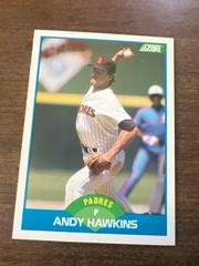 Andy Hawkins #118 Baseball Cards 1989 Score Prices
