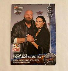 Triple H & Stephanie McMahon Wrestling Cards 2017 Topps Now WWE Prices