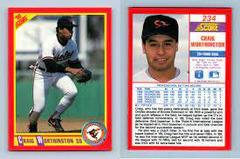 Craig Worthington Baseball Cards 1990 Score Prices