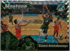 Giannis Antetokounmpo [Mosaic] #15 Basketball Cards 2019 Panini Mosaic Montage Prices