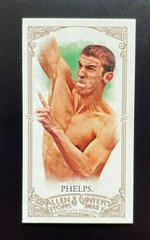 Michael Phelps [Mini] #129 Baseball Cards 2012 Topps Allen & Ginter Prices
