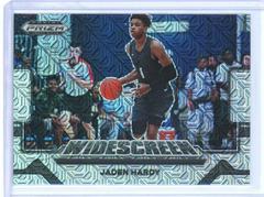Jaden Hardy [Mojo] #WS-JH Basketball Cards 2022 Panini Prizm Draft Picks Widescreen Prices