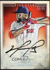 David Ortiz [Rainbow] Baseball Cards 2016 Topps Five Star Autographs Prices